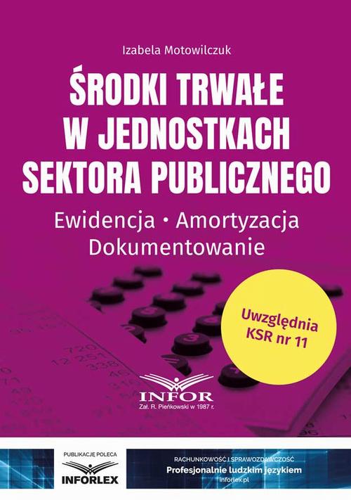 Środki trwałe w jednostkach sektora publicznego — okładka