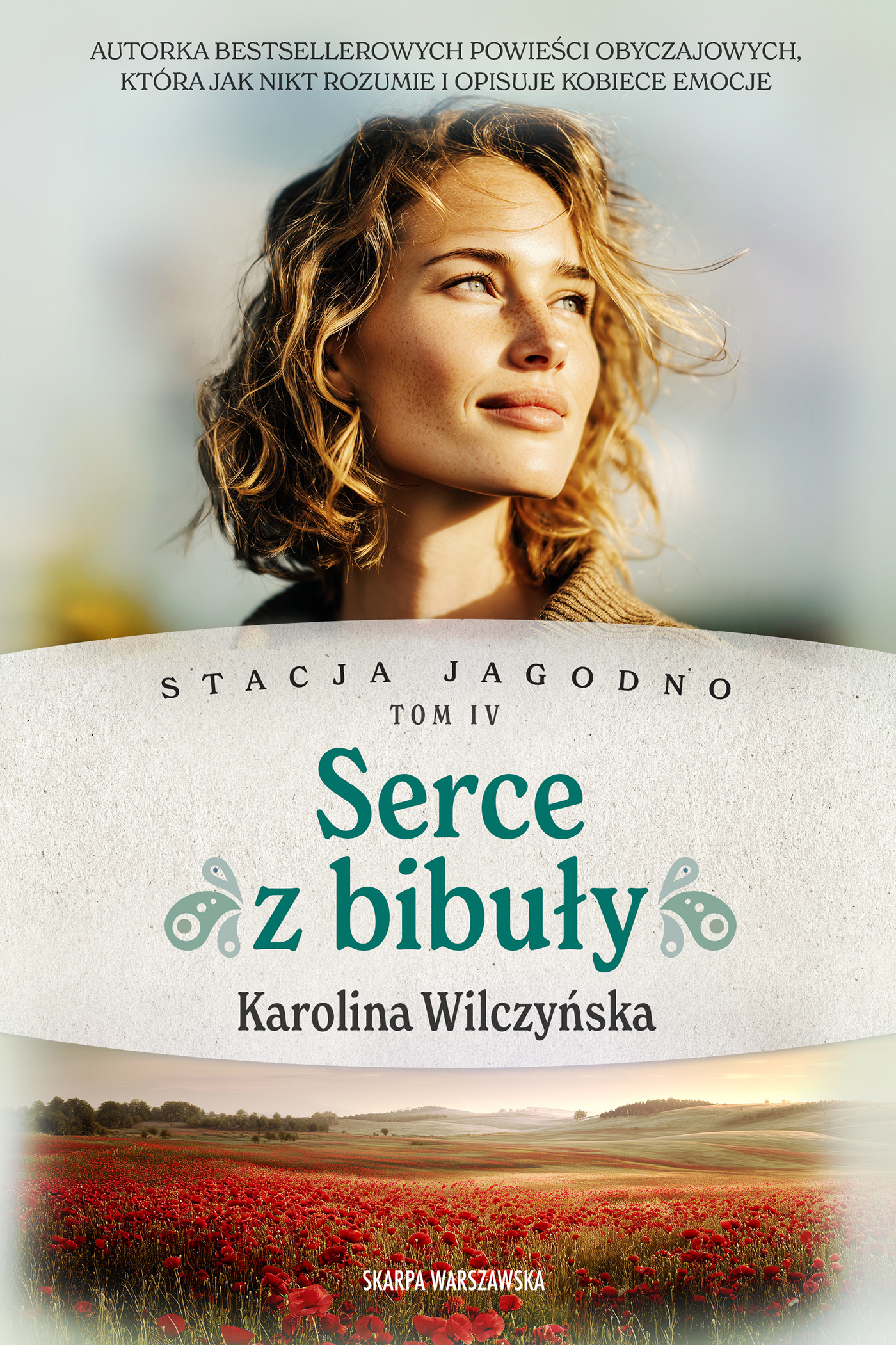 Tytuł: Stacja Jagodno. Serce z bibuły
Autor: Karolina Wilczyńska
Wydawnictwo: Skarpa Warszawska
Formaty: EPUB, MOBI