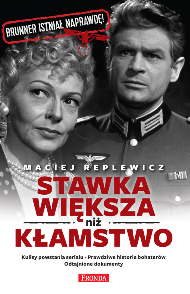 Stawka większa niż kłamstwo — okładka