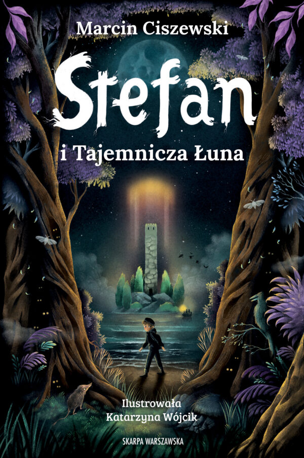 Stefan i Tajemnicza Łuna — okładka e-booka
