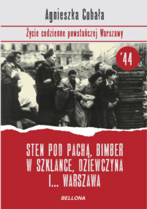 Tytuł: Sten pod pachą, bimber w szklance... Życie codzienne powstańczej Warszawy
Autor: Agnieszka Cubała
Wydawnictwo: Bellona
Formaty: EPUB, MOBI