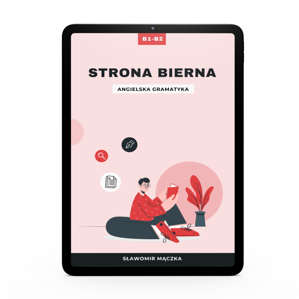 Strona bierna w języku angielskim - ćwiczenia B1-B2 — okładka