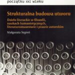 Strukturalna budowa utworu — okładka e-booka