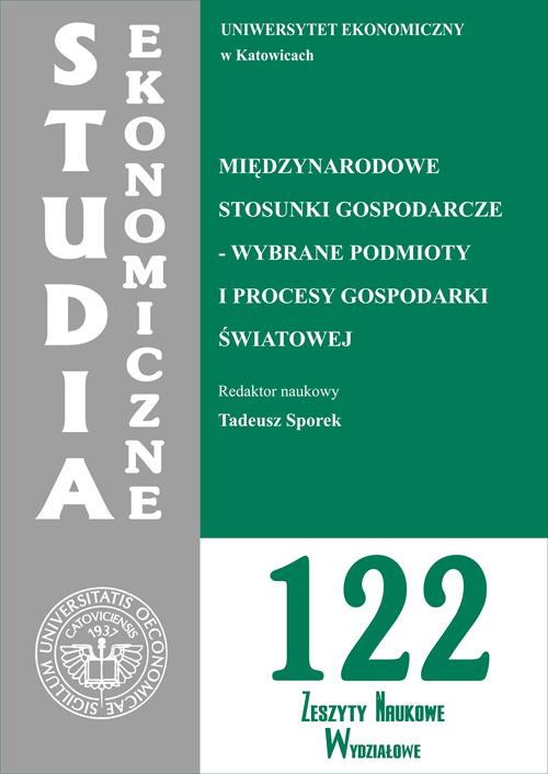 Tytuł: Studia Ekonomiczne. Międzynarodowe stosunki gospodarcze - wybrane podmioty i procesy gospodarki światowej. SE 122
Autor: 
Wydawnictwo: Wydawnictwo Uniwersytetu Ekonomicznego w Katowicach
Formaty: PDF
