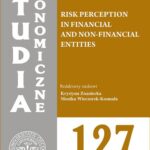 Studia Ekonomiczne. Risk perception in financial and non-financial entities. SE 127 — okładka wydania