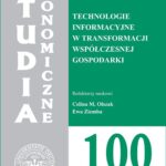Tytuł: Studia Ekonomiczne. Technologie informacyjne w transformacji współczesnej gospodarki. SE 100
Autor: 
Wydawnictwo: Wydawnictwo Uniwersytetu Ekonomicznego w Katowicach
Formaty: PDF