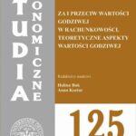 Tytuł: Studia Ekonomiczne. Za i przeciw wartości godziwej w rachunkowości. Teoretyczne aspekty wartości godziwej. SE 125
Autor: 
Wydawnictwo: Wydawnictwo Uniwersytetu Ekonomicznego w Katowicach
Formaty: PDF