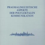 Studia Germanica Gedanensia 27. Pragmalinguistische Aspekte der Polylektalen Kommunikation — okładka wydania