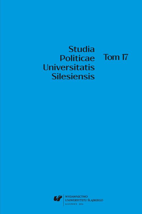 Studia Politicae Universitatis Silesiensis. T. 17 — okładka wydania