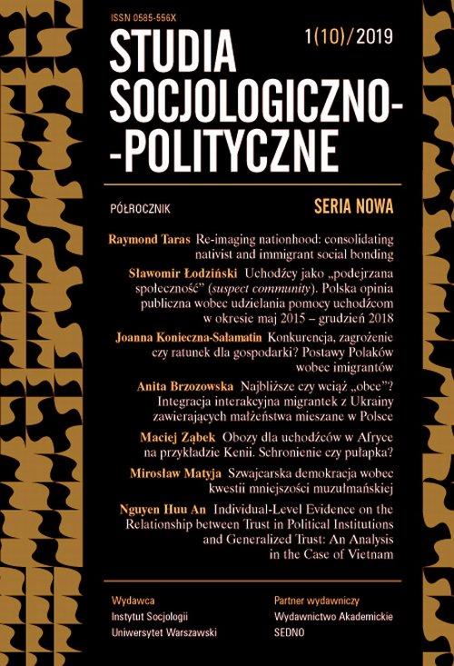 Tytuł: Studia Socjologiczno-Polityczne 1(10)/2019
Autor: Praca zbiorowa
Wydawnictwo: Sedno
Formaty: PDF