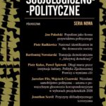 Studia Socjologiczno-Polityczne 1(12)/2020 — okładka wydania