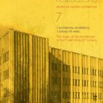 Tytuł: Studia z Architektury Nowoczesnej, t. 7
Autor: Joanna Kucharzewska
Wydawnictwo: Polski Instytut Studiów nad Sztuką Świata
Formaty: PDF