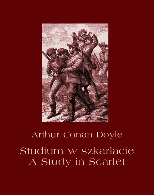 Studium w szkarłacie. A Study in Scarlet — okładka e-booka