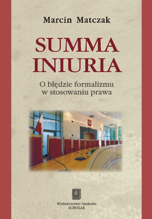 Summa iniuria — okładka e-booka