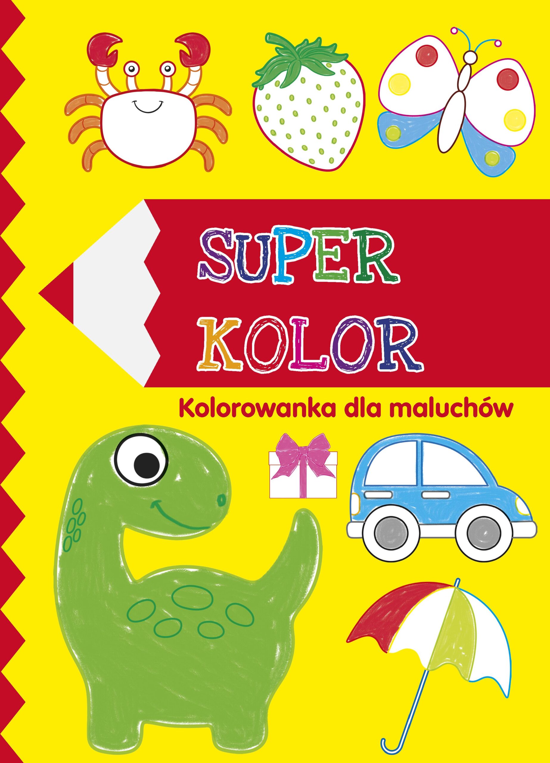 Tytuł: Superkolor 3+. Kolorowanka dla maluchów
Autor: 
Wydawnictwo: Wydawnictwo Olesiejuk
Formaty: PDF