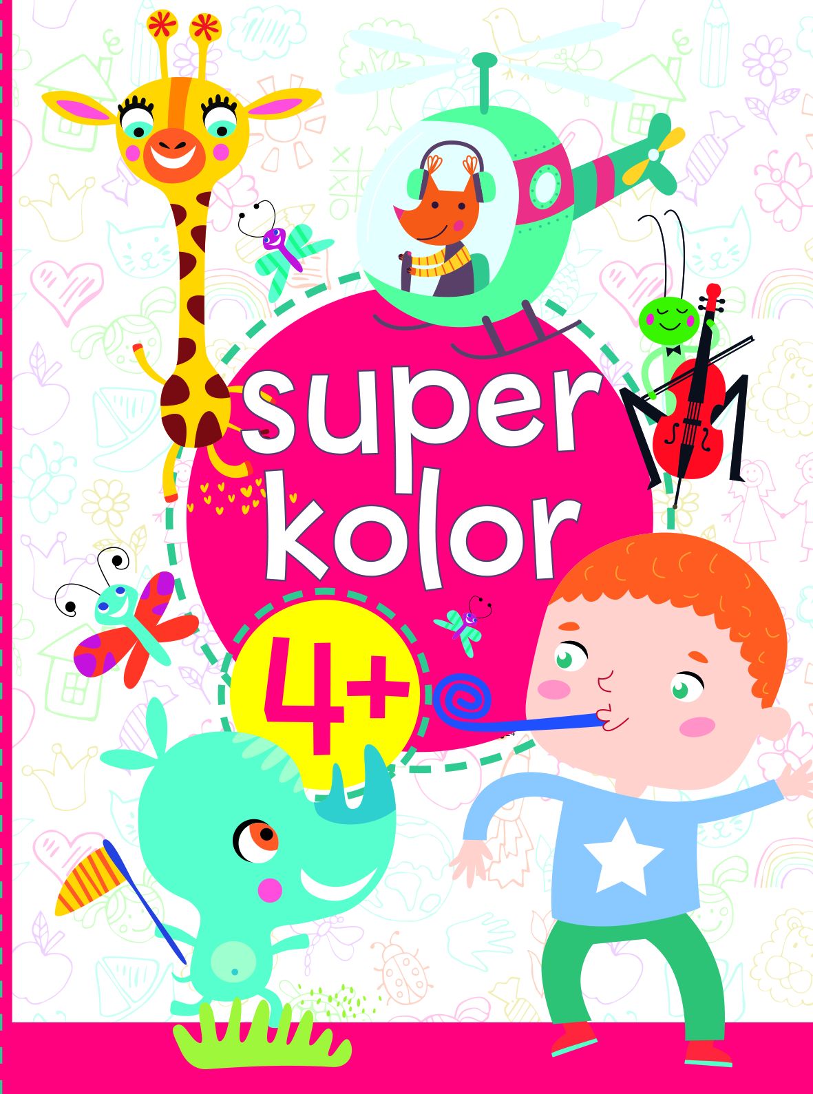 Tytuł: Superkolor 4+
Autor: Monika Kalinowska
Wydawnictwo: Wydawnictwo Olesiejuk
Formaty: PDF