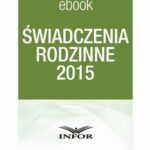 Świadczenia rodzinne 2015 — okładka e-booka