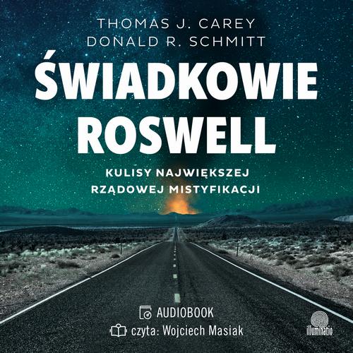 Świadkowie Roswell — okładka audiobooka