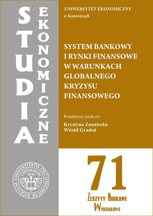 Tytuł: System bankowy i rynki finansowe w warunkach globalnego kryzysu finansowego. SE 71
Autor: 
Wydawnictwo: Wydawnictwo Uniwersytetu Ekonomicznego w Katowicach
Formaty: PDF