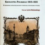 System polityczny prawo konstytucja i ustrój Królestwa Polskiego 1815-1830 — okładka e-booka