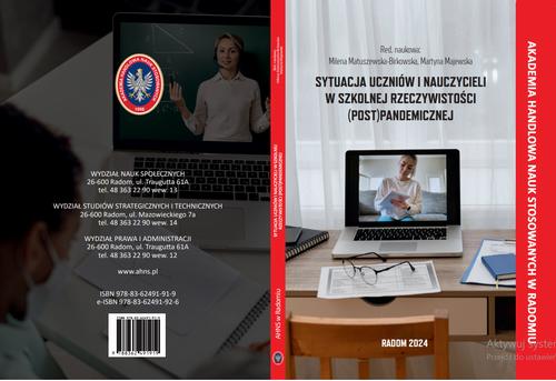 Tytuł: Sytuacja uczniów i nauczycieli w szkolnej rzeczywistości(post)pandemicznej.
Autor: 
Wydawnictwo: Akademia Handlowa Nauk Stosowanych
Formaty: PDF