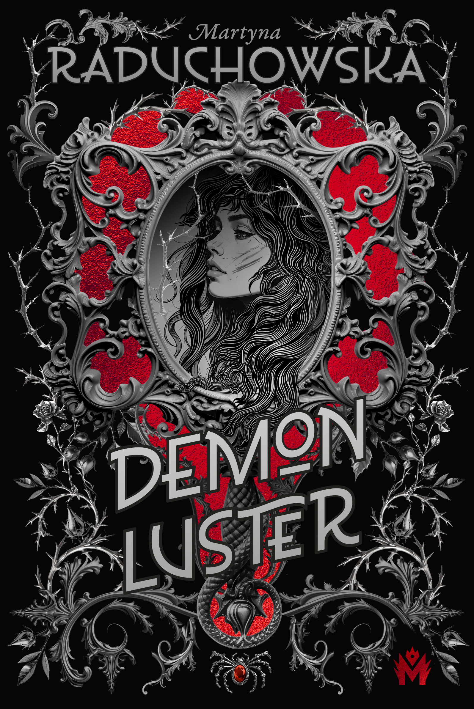 Szamanka od umarlaków (#2). Demon Luster — okładka e-booka