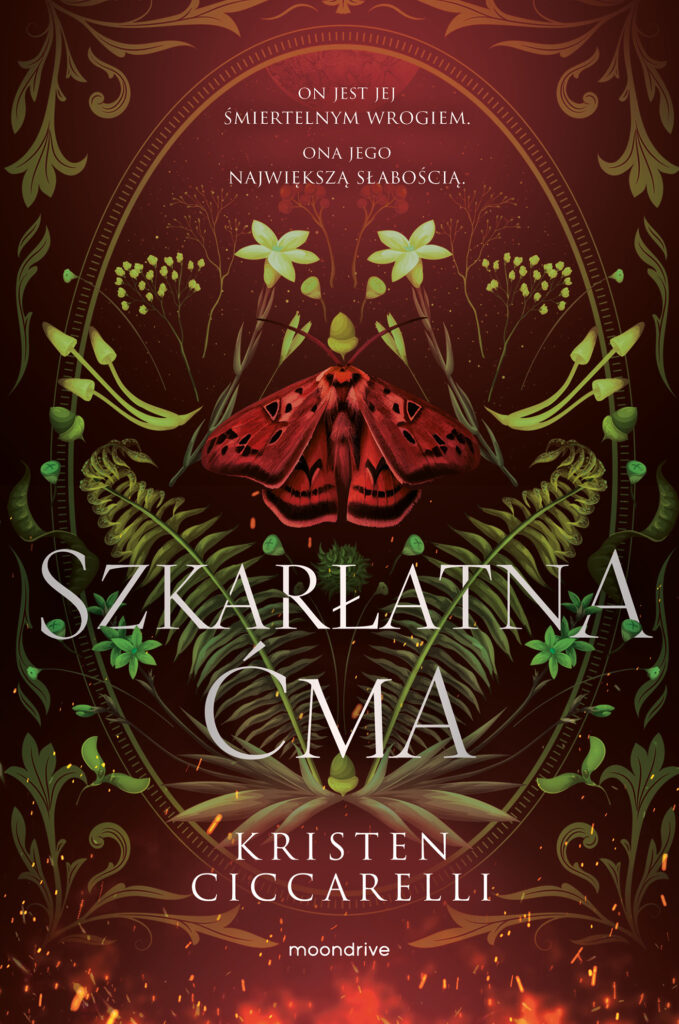 Szkarłatna Ćma — okładka