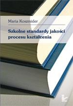 Szkolne standardy jakości procesu kształcenia — okładka e-booka