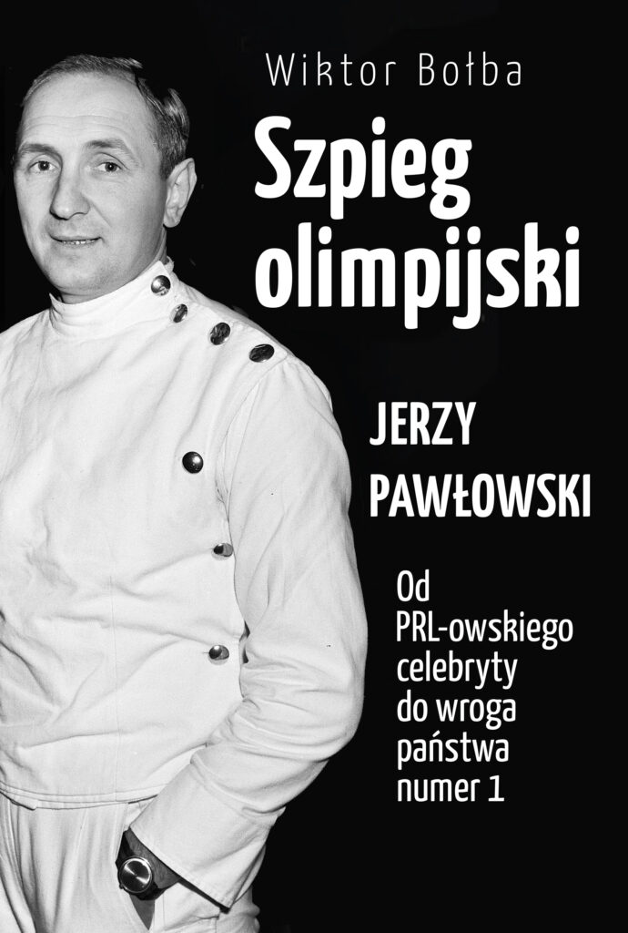 Szpieg olimpijski. Jerzy Pawłowski — okładka