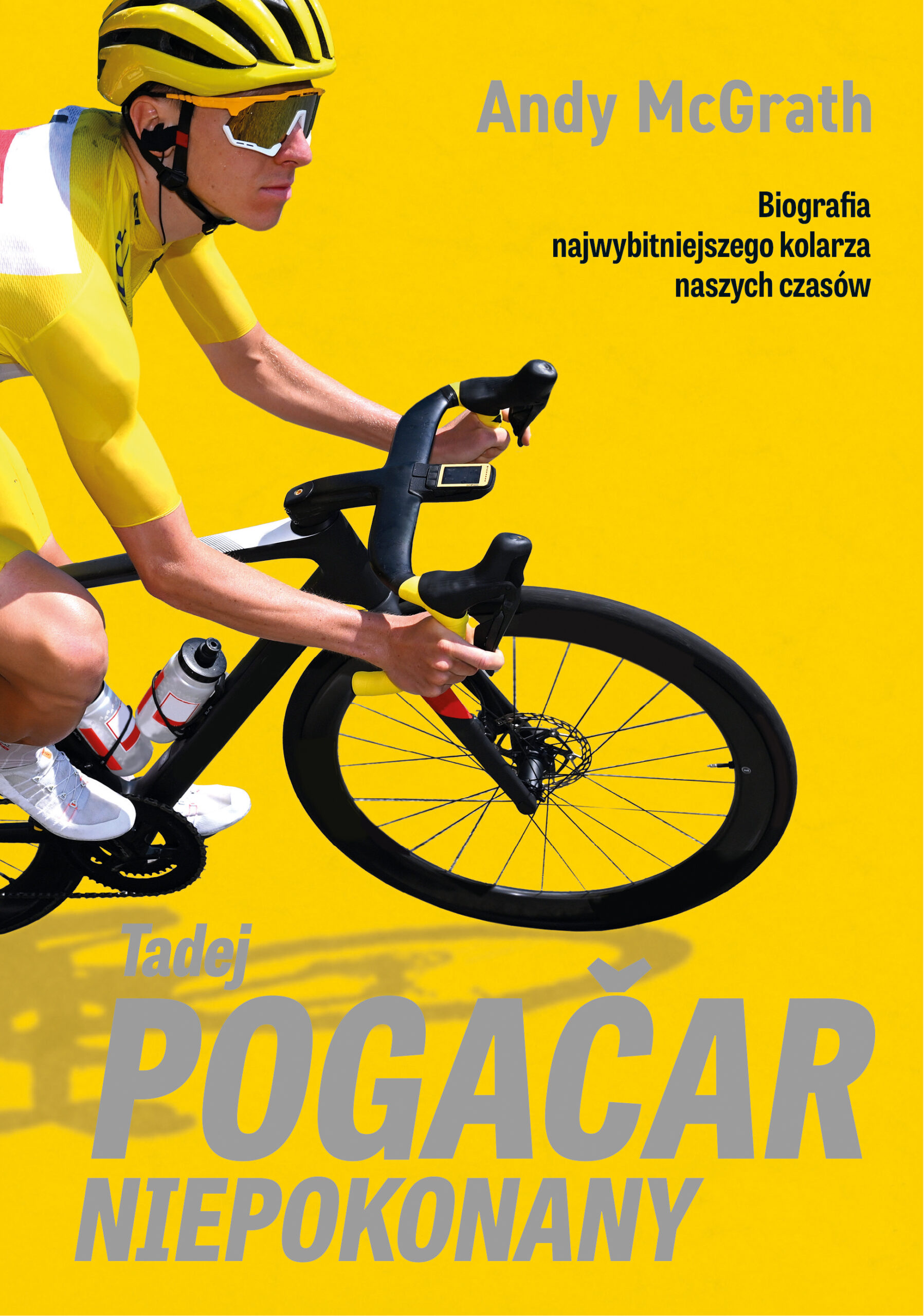 Tytuł: Tadej Pogačar. Niepokonany
Autor: Andy McGrath
Wydawnictwo: Koncept
Formaty: EPUB, MOBI