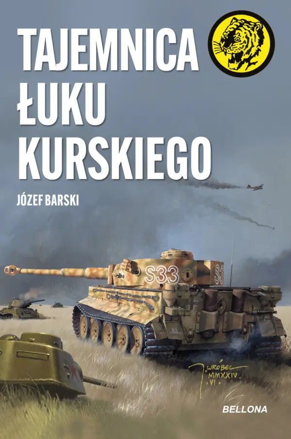Tajemnica Łuku Kurskiego. Żółty tygrys — okładka