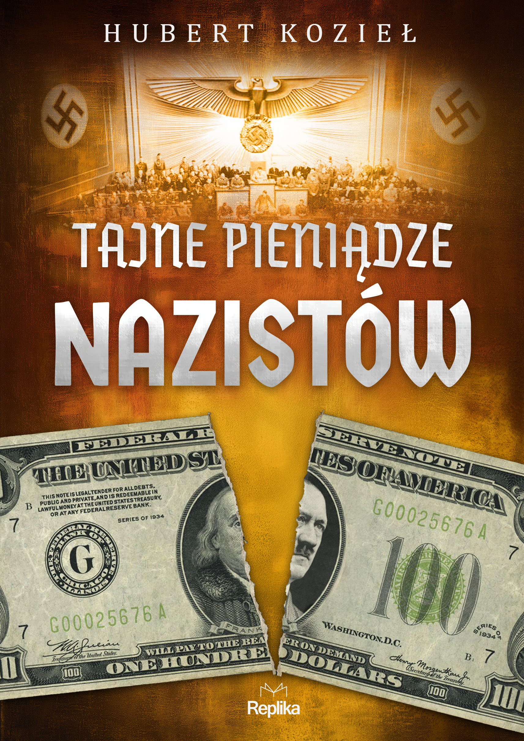 Tajne pieniądze nazistów — okładka e-booka