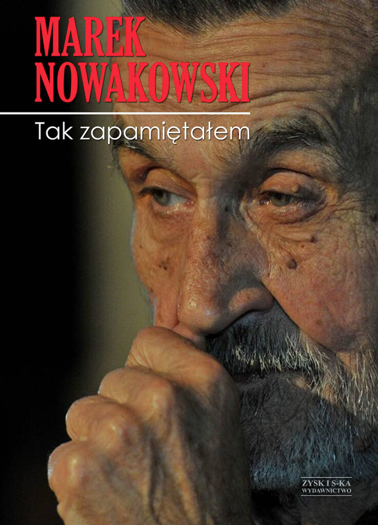 Tak zapamiętałem — okładka