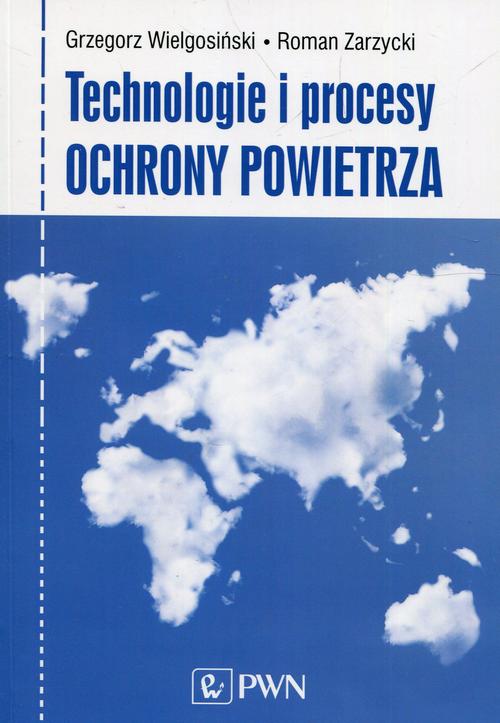 Technologie i procesy ochrony powietrza — okładka e-booka