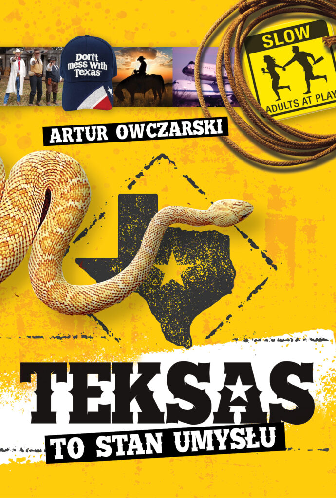 Teksas to stan umysłu — okładka