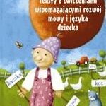 Teksty z ćwiczeniami wspomagającymi rozwój mowy i języka dziecka — okładka e-booka