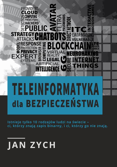 Teleinformatyka dla bezpieczeństwa — okładka e-booka
