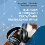 Telepraca w procesach zarzadzania przedsiębiorstwami — okładka e-booka