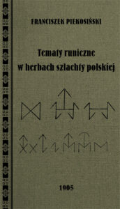 Tematy runiczne w herbach szlachty polskiej — okładka e-booka