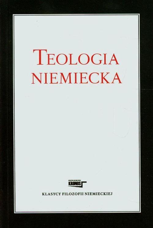 Teologia niemiecka — okładka e-booka