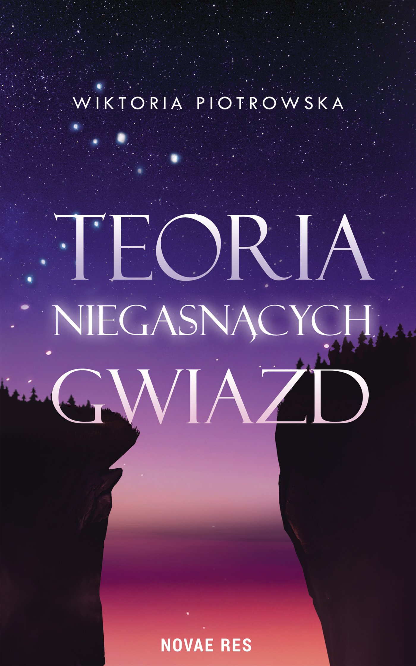 Teoria Niegasnących Gwiazd — okładka e-booka
