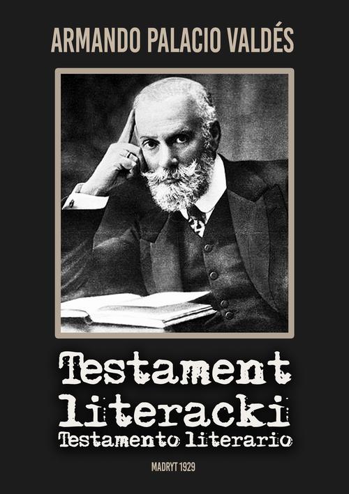 Testament literacki — okładka e-booka
