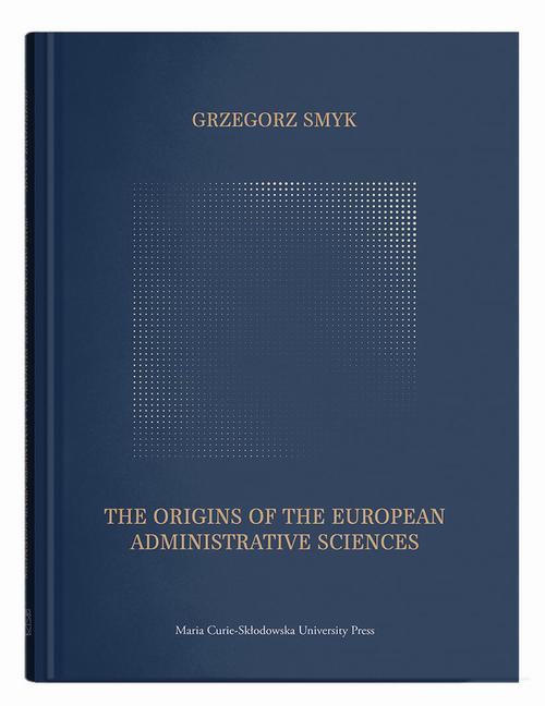 The Origins of the European Administrative Sciences — okładka e-booka