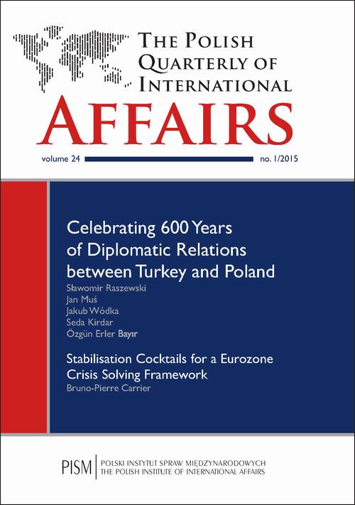The Polish Quarterly of International Affairs 1/2015 — okładka wydania