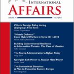 The Polish Quarterly of International Affairs 3/2017 — okładka wydania