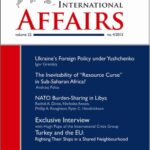 The Polish Quarterly of International Affairs 4/2013 — okładka wydania