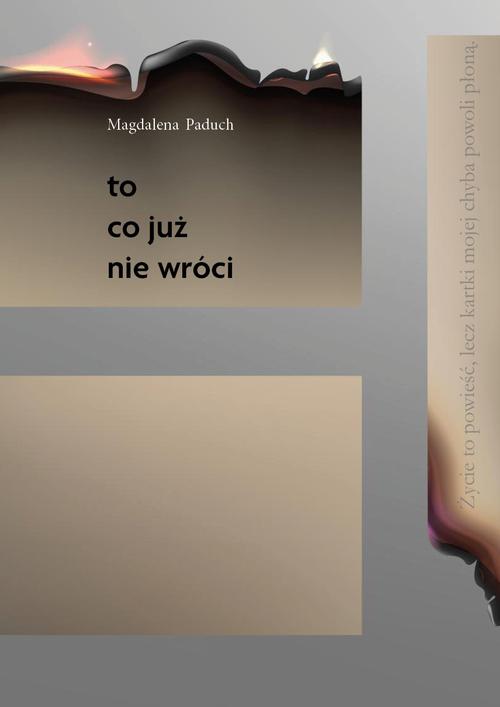 Tytuł: To, co już nie wróci
Autor: Magdalena Paduch
Wydawnictwo: Liberum Verbum
Formaty: EPUB, MOBI