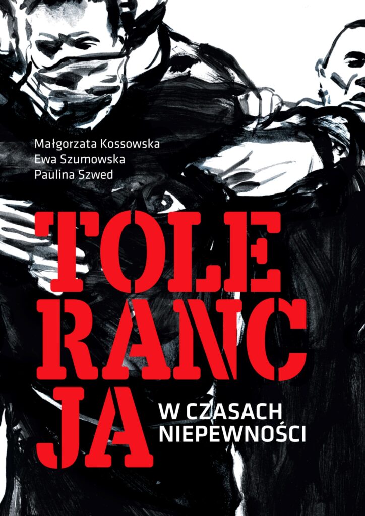 Tolerancja w czasach niepewności — okładka