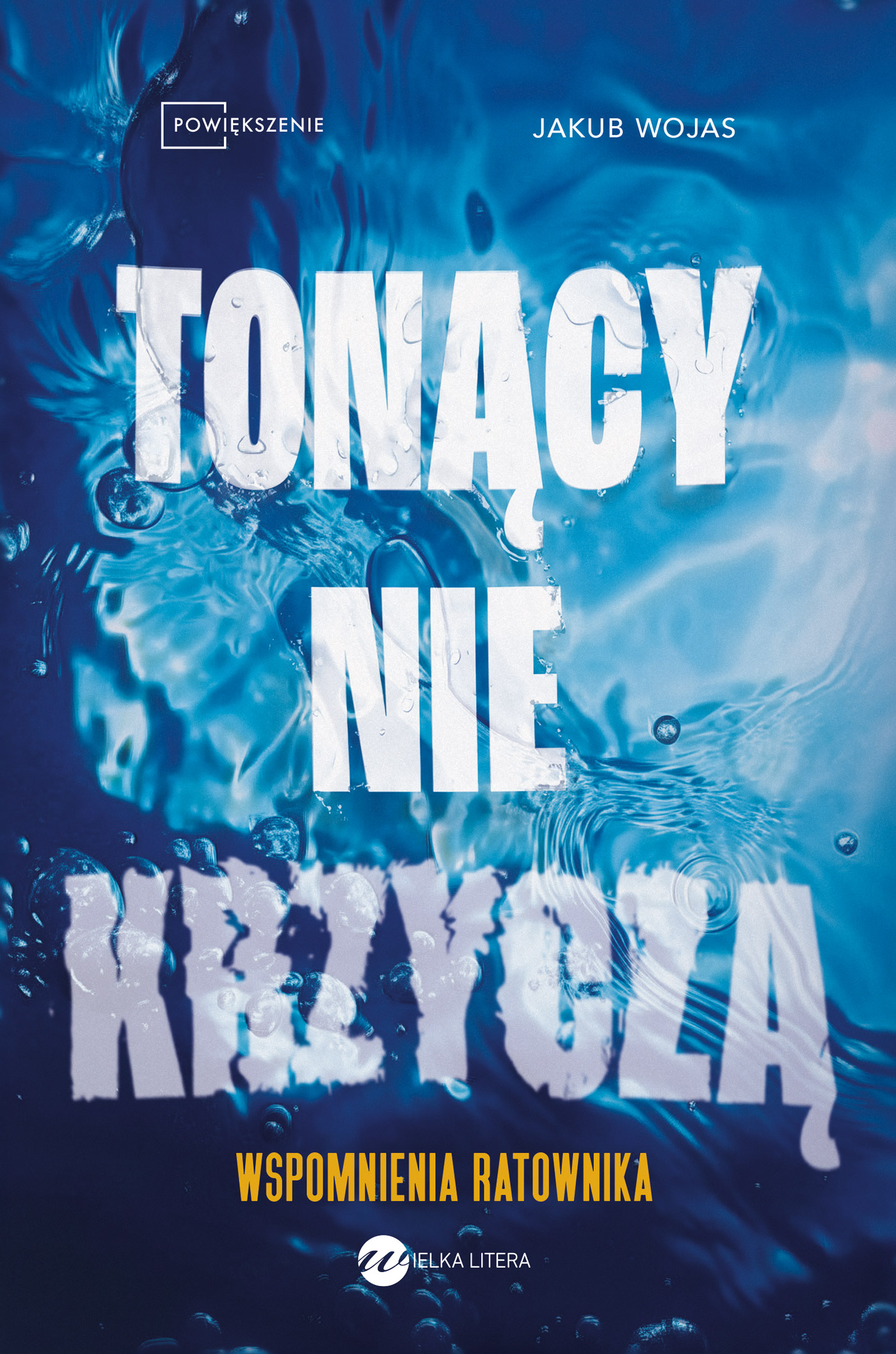 Tonący nie krzyczą. Wspomnienia ratownika — okładka e-booka