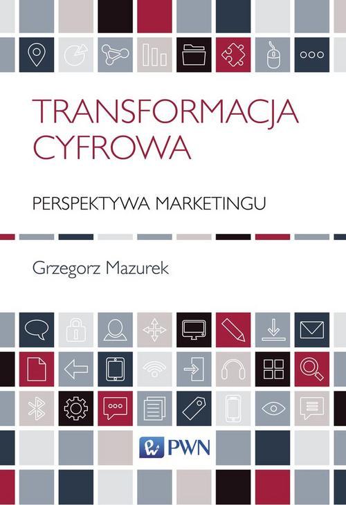 Transformacja cyfrowa - perspektywa marketingu — okładka e-booka